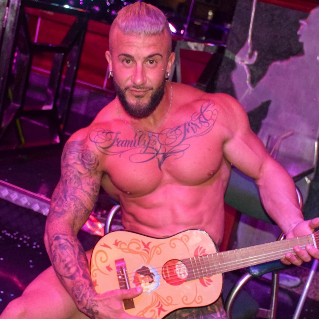 Magic boys male strip show benidorm